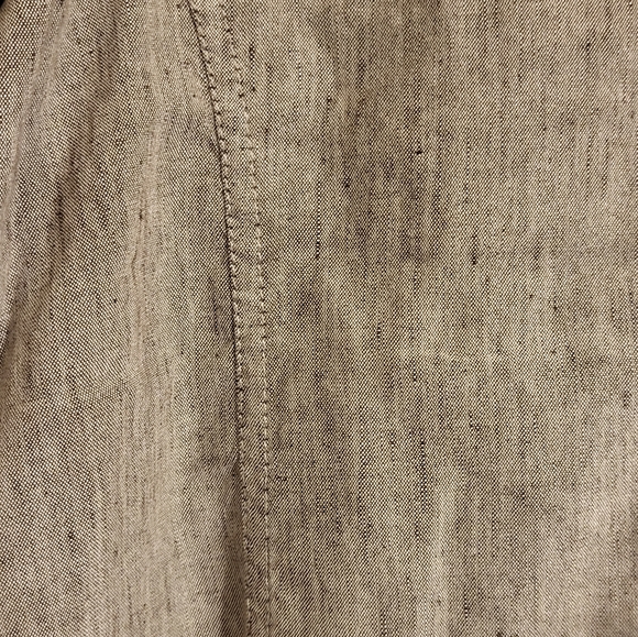🔥CHICO'S Linen-Blend Stretch Moto Jacket - Picture 8 of 10
